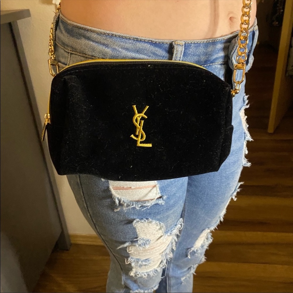 VIP ysl bag w added hardware for crossbody - Picture 1 of 8
